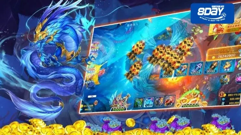 Bắn Cá Long Vương game đổi thưởng ăn tiền thật hot nhất 2025 2 Bắn Cá Long Vương khiến bao người mê đắm