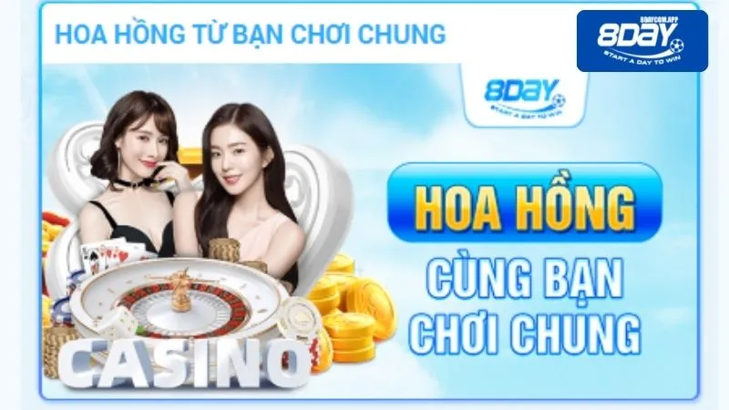 Chương trình giới thiệu nhận hoa hồng từ bạn chơi chung 4 Nhận hoa hồng giới thiệu bạn chơi chung nhà cái