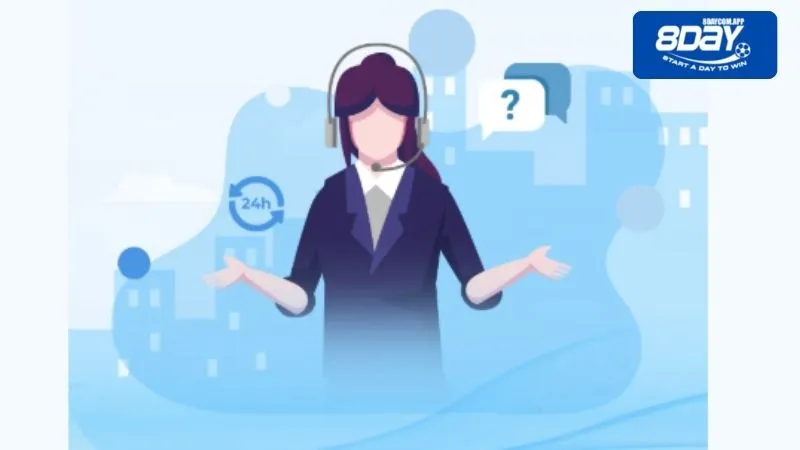 Cách liên hệ nhà cái 8DAY hiệu quả và nhanh chóng nhất 2025 1 Những tình huống cần liên hệ chuyên viên nhà cái hỗ trợ