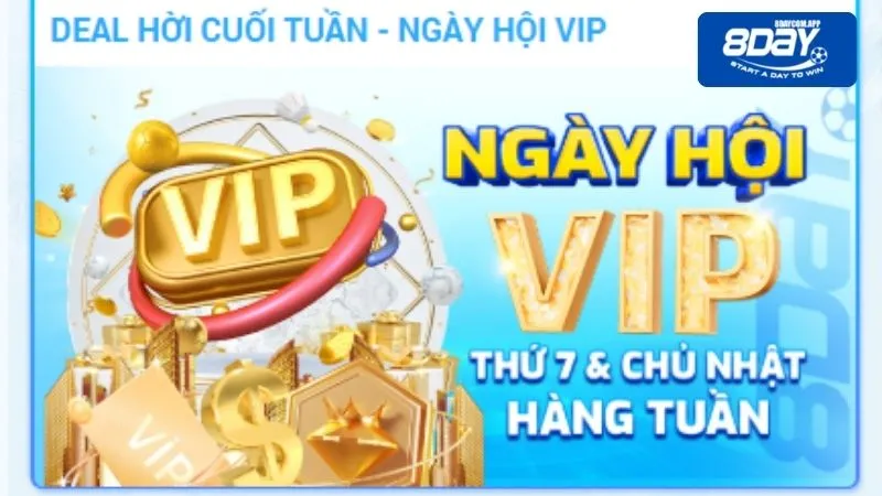 Khuyến mãi đặc biệt dành cho hội viên VIP nhà cái tuần lễ vàng