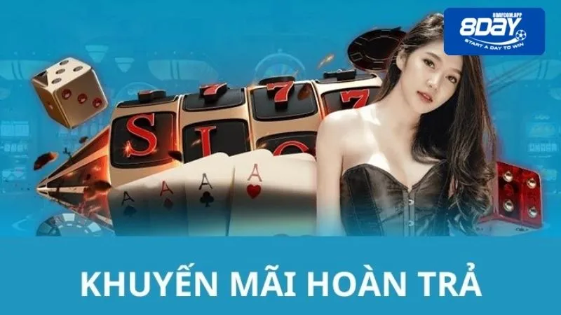 Khuyến mãi hoàn trả tức thì 1.6% tại nhà cái online 8DAY 2 Khuyến mãi hoàn trả 1.6% dành cho thành viên nhà cái