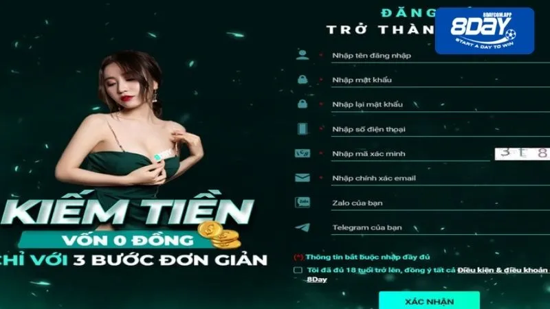 Đại lý 8DAY chính sách tạo cơ hội để kiếm tiền khủng 4 Yêu cầu trở thành đối tác chính thức của nhà cái