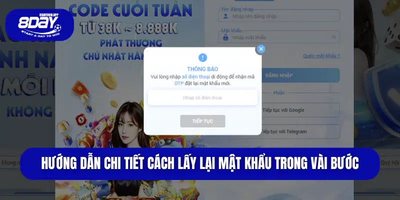 Hướng dẫn chi tiết cách lấy lại mật khẩu trong vài bước