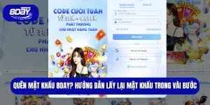 Quên Mật Khẩu 8DAY? Hướng Dẫn Lấy Lại Mật Khẩu Trong Vài Bước