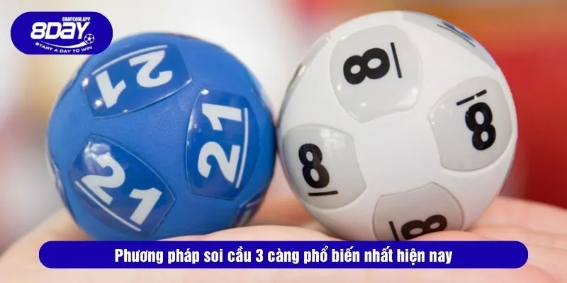 Phương pháp soi cầu 3 càng phổ biến nhất hiện nay