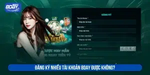 Đăng ký nhiều tài khoản 8DAY được không