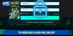 Tài khoản 8DAY bị khóa phải làm sao
